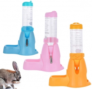 Enten mit T-Rohrfedern Wasserspender für Hühner FTVOGUE 10 x automatische Kaninchen-Futterstation mit Kugeln 